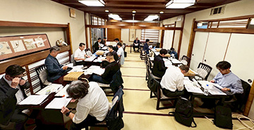 通常総会の様子