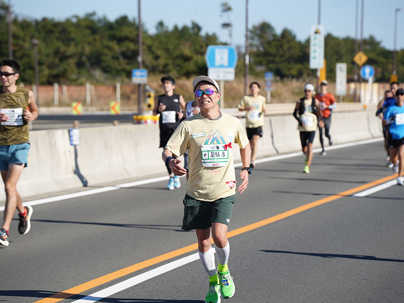 湘南国際マラソンの様子